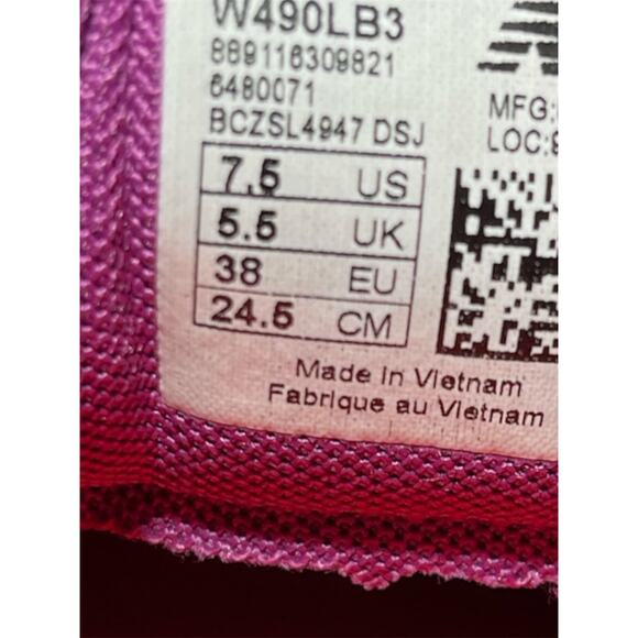 New Balance Womens Shoes 490 V3 Size 7.5 B Athletic Running Sneakers W490LB3 - Picture 9 of 12